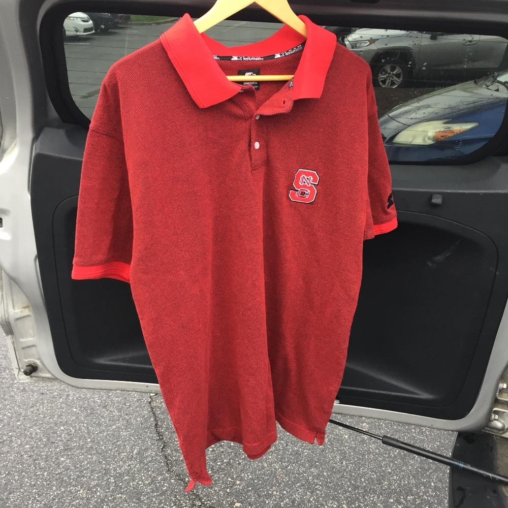 Vtg NC STATE University Starter Polo